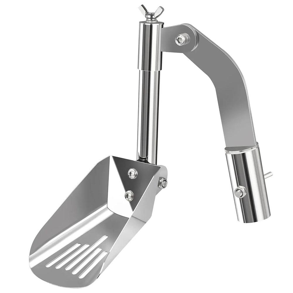 Roof Gutter Scoop Stainless Steel Cleaning Shovels Multifunctional Gutter Cleaning Tools for Roof Garden Ditch Household Gutters