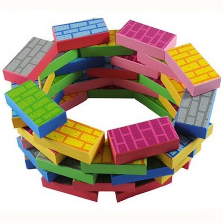 Sierfu Colorful Foam Building Blocks - Children s Construction & Yoga Bricks for Kindergarten