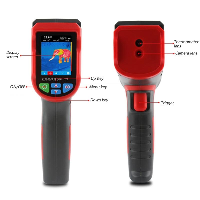 Intelligent Temperature Following Warm Camera 2.4 Foot LCD USB Data Export