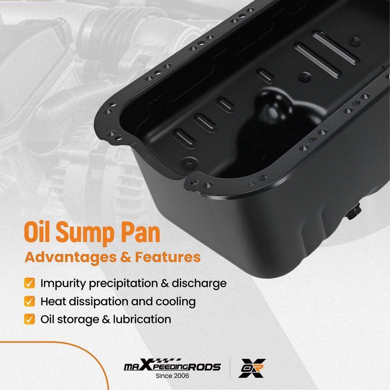 Steel Oil Pan for Honda Civic DX LX Value Package 2001-2005 DOR264417