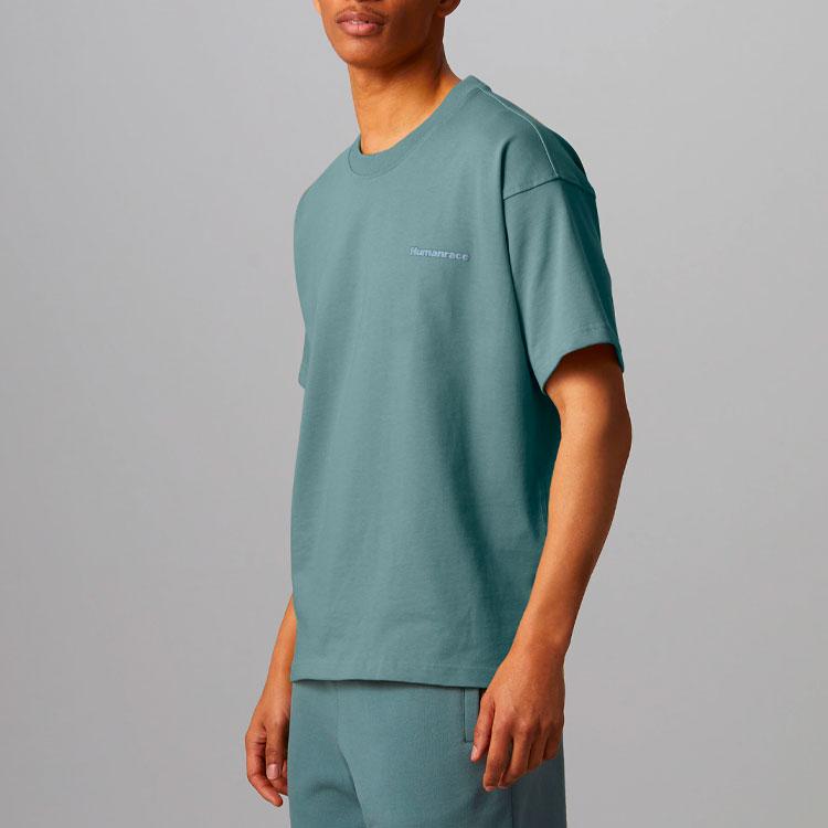 Adidas X Pharrell Williams Humanrace Basic T-Shirt Hazeme Unisex Oberteile Blau HI2957