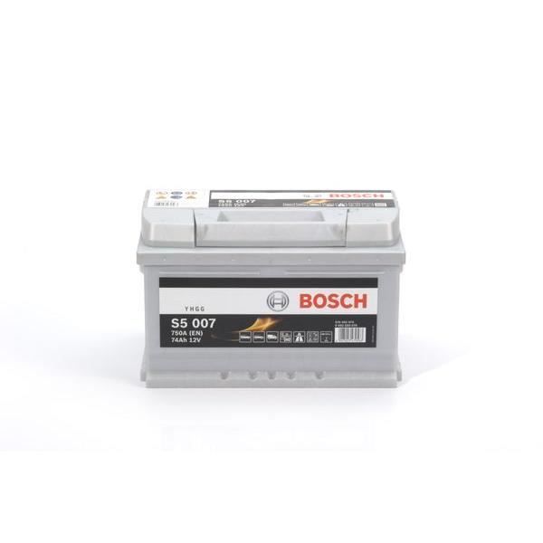 Batterie BOSCH S5007 74Ah/750A
