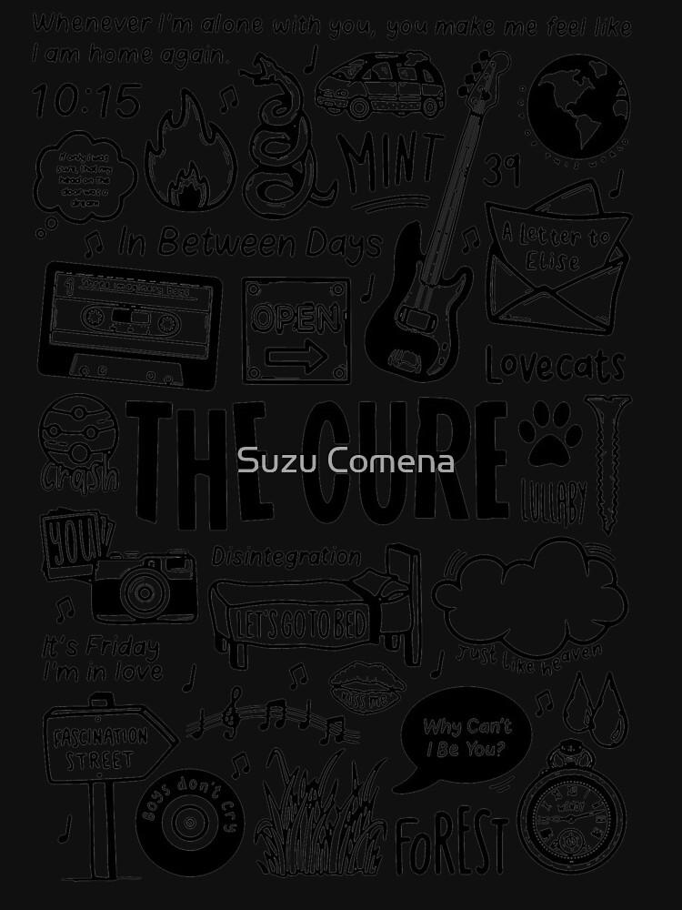 La Cure Una T-Shirt Classica di un Album Completo
