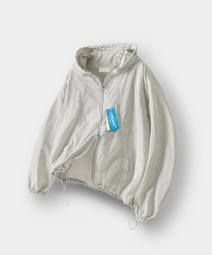 Mood Inside [2Pack] Ice Stitch String Windbreaker