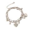 1PC Women's Fashion Trend Multi Layered Steel Ball Bean Love Bracelet Travel, Date, Banquet, Party, Festival Dressing Gifts-2061