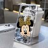 Phone Case For Samsung Galaxy S26 S25 S24 S23 S22 S21 S20 FE Note20 Note10 Edge Plus Ultra Lite 5G Clear Leopard Minnies Mickeys