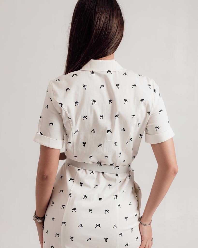 Платье летнее Samsara 6620 36 молочное