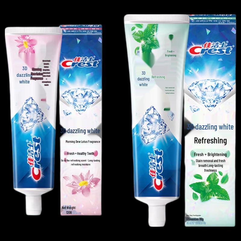 Crest 3D White Toothpaste Combo Pack