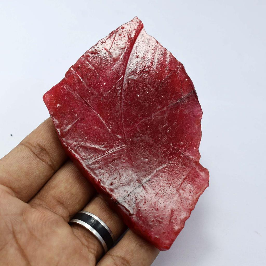 436.60 Ct Natural Ruby Red Rough Uncut Huge Size CERTIFIED Loose Gemstone