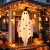100 cm Halloween Decorative Ghost Hanging Ghost Decoration with Fairy Lights