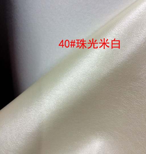 Soft Stretch PU Leather Fabric Sheepskin Pattern Upholstery By The Meter for Clothes Sofa Toy Bag Sewing Cloth Pearl Light Black