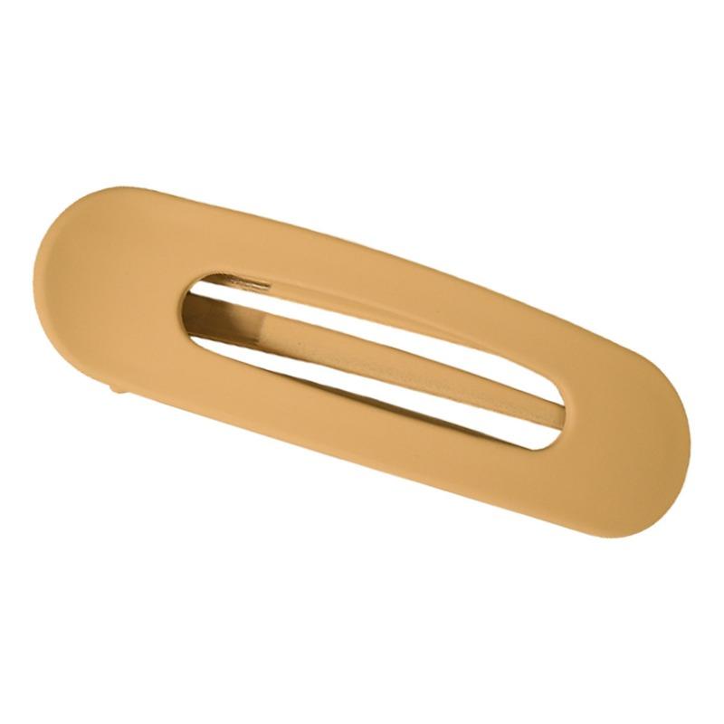 Explosions matte texture duckbill clip color back of the head ponytail hair clip oval horizontal clip temperament hair accessories