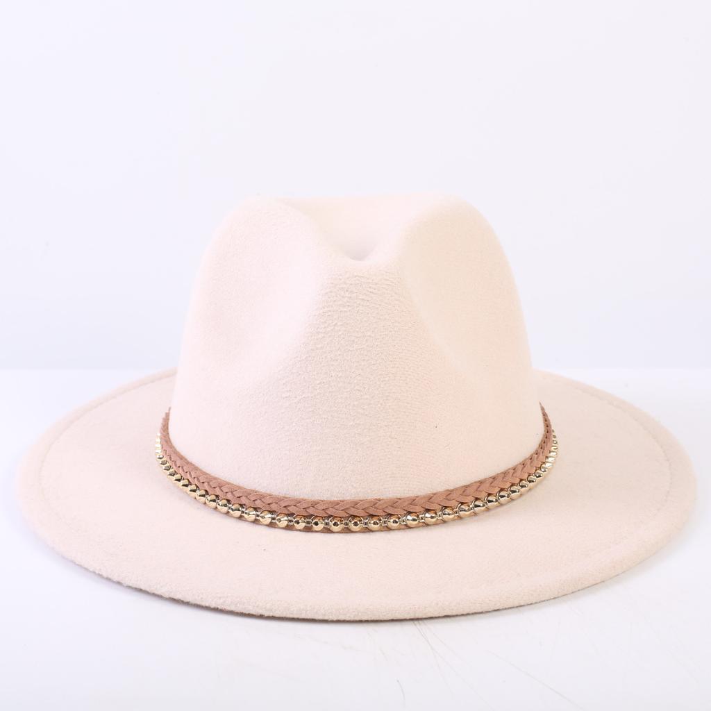 Popular European and American Classic Simple Flat-brimmed Top Hat Men's and Women's Fashionable and Elegant Versatile Jazz Hat Top Hat