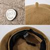 New Woolen Beret Lady Autumn and Winter Face Small Bud Hat Temperament Retro Versatile Painter Hat