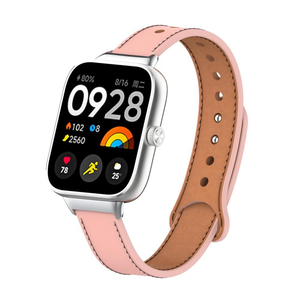 Leather Strap for Xiaomi Redmi Watch 4 Belt Replaceable Wristband for Mi Band 8 Pro Smart Watch Wrist Strap Bracelet Accessories