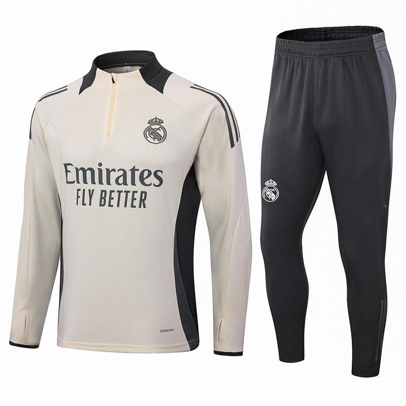 Mens Long Sleeve Half-Zip Soccer Training Jersey 2425 Club Team Sports Activewear