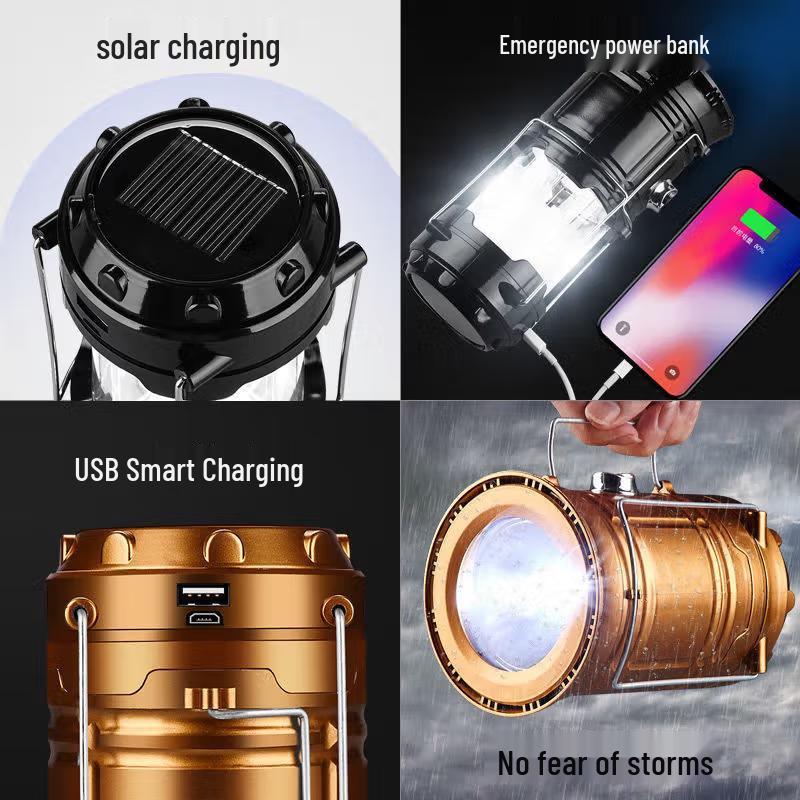 Wen Zhi Wu Rechargeable LED Camping Lantern