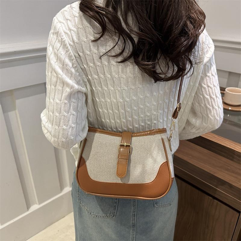 Personalized New Women's Bags, Fashionable Niche Design, Underarm Bags, Shoulder Bags, Small Square Bags, Messenger Bags.