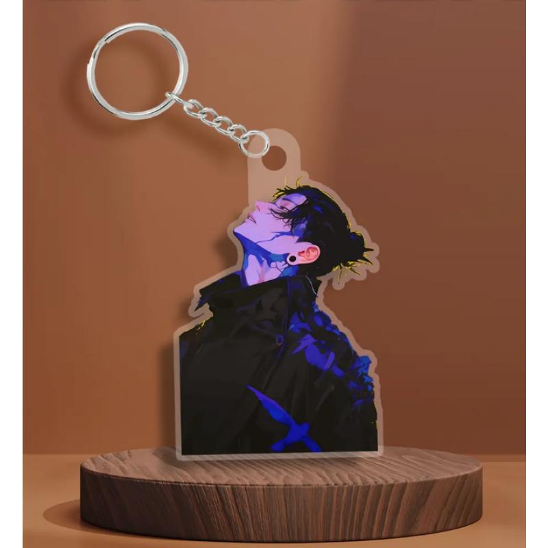 Anime Acryl Schlüsselanhänger für Jjk Megumi Fushiguro Satoru Gojo Kento Nanami Hajime Umemiya Acryl Schlüsselanhänger Dekoration Anhänger