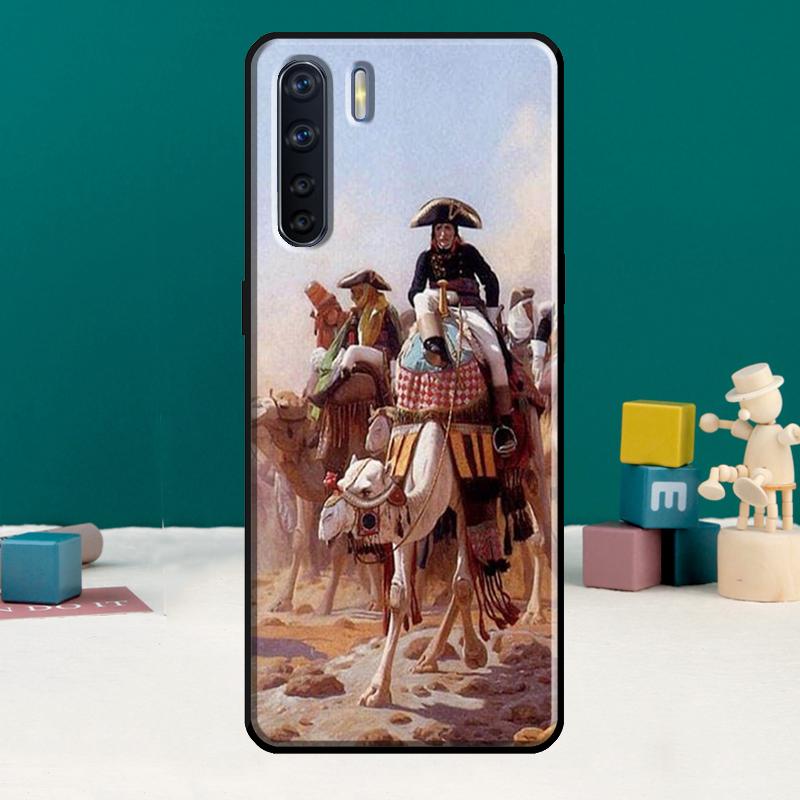 Napoleon Bonaparte Phone Case For Oppo A78 A96 A58 A18 A38 A98 A17 A77 A80 A40 A60 A16 A76 A74 A94 A54 A15 A57S