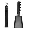 Cow Bell Noise Maker with Handle Loud Cheering Hand Bell Percussion Musical Instrument for Sporting 