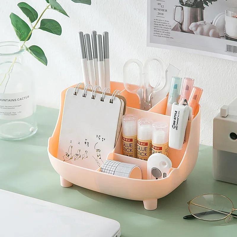 Creative 6-grid Storage Box for Office Conference Rooms Pen Holders Stationery Miscellaneous Storage Home Jewelry Organizer Boxs