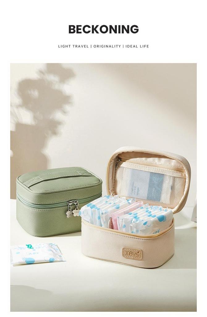 Organizzatore da Viaggio Portatile per Assorbenti Igienici ad Alta Capacità