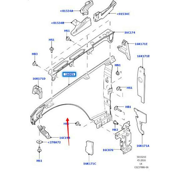 Executive Fender for 2013-2018 Land Rover Range Rover - LR061809/LR061808