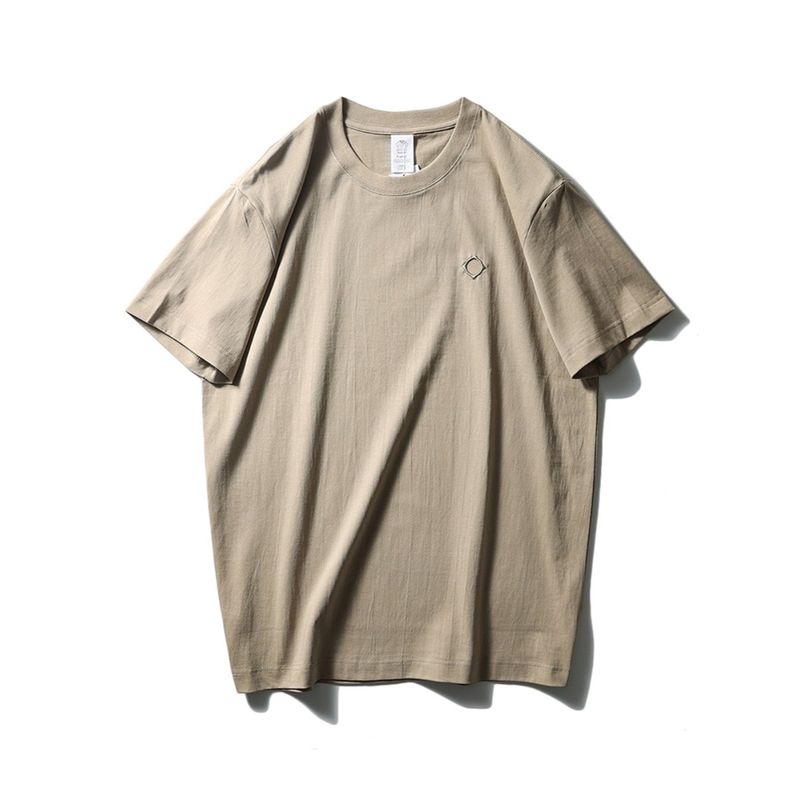 American-Style High-Weight Pure Cotton T-Shirt for Men, Short-Sleeved, Summer 2024 New Model, Sweatshirt, Export Men's Base Layer T-Shirt