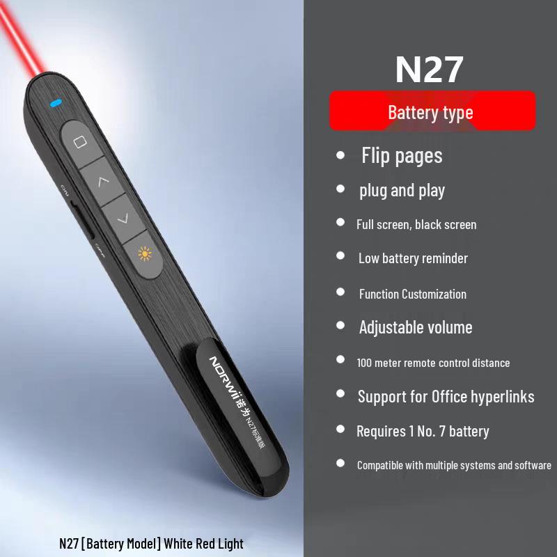 Nuowei N27/N76 Multi-Functional Laser Page Turner for Seewo Whiteboards