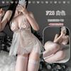 Back Split Underwear Uniform Seduction Eyelashes Lace Lace Perspective Hollow Passion Suit Style Bell