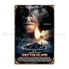 Shutter Island Film Targa Metallica Poster Decorazione Progettazione Garage Cinema Parete Grotta Cartello in Latta Poster
