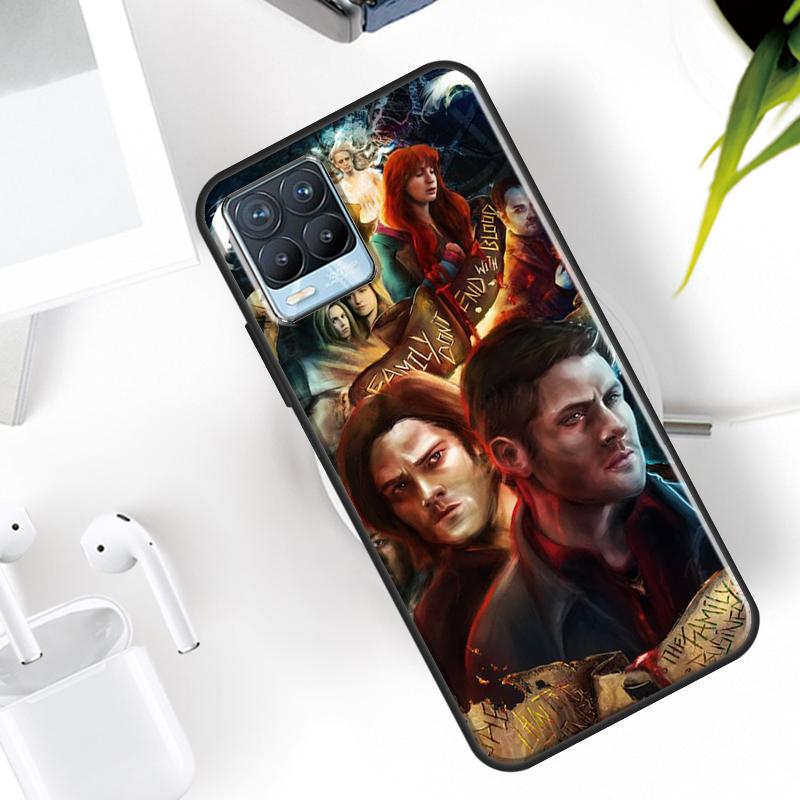 

Чехол для телефона Realme 15 14 11 12 13 Pro Plus GT7 Pro GT6 C55 C51 C53 C35 C33 C61 C65 C67 C71 C75 с тематикой сериала Сверхъестественное Realme C55
