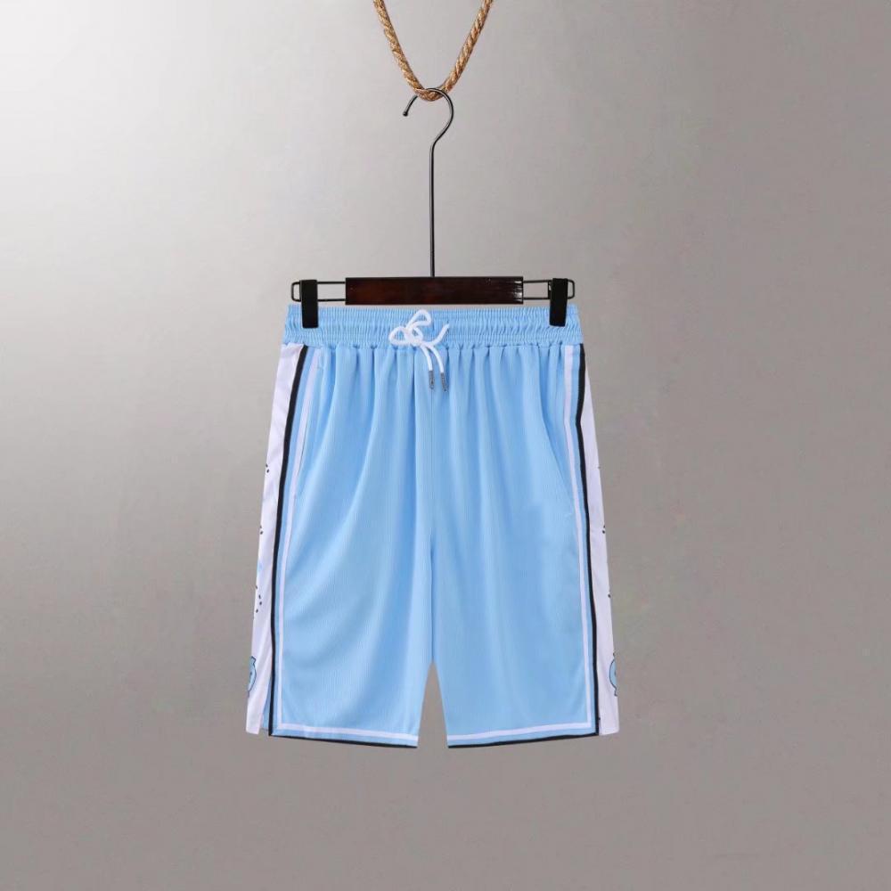 Unisex Trendy Basketball Shorts: Double-Layer Mesh, Above-Knee, Breathable, Quick-Dry for Sports Training