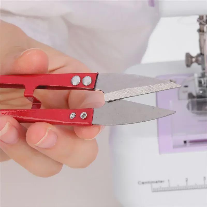 U-Shaped & V-Shaped Embroidery Scissors for Cutting Thread & Cross Stitch