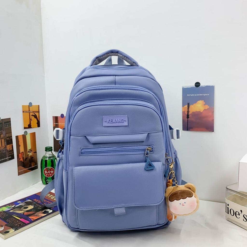 Backpack for Men Simple Large Capacity Travel Backpack for Women Casual Japanese Junior High School High School College School School Bag for Men