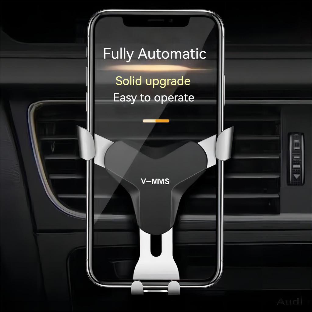 Auto Phone Holder Car Holder Air Vent Mount Clip Bracket Cell Holder Gravity GPS Mobile Phone Stand for IPhone 14 Xiaomi Samsung