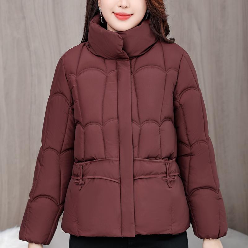 Fashion Winter Coat Female Warm Parkas Stand Collar Casual Thick Women Jackets