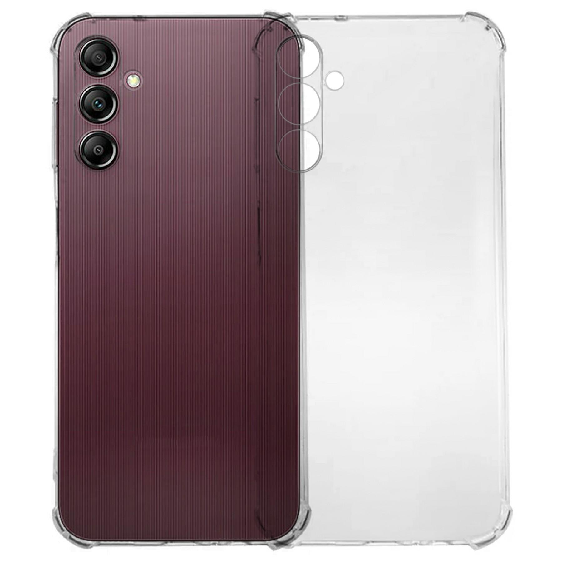 

KALEBOL For Samsung Galaxy A15 4G/5G Case 1.5mm TPU Transparent Anti-Drop Phone Cover A