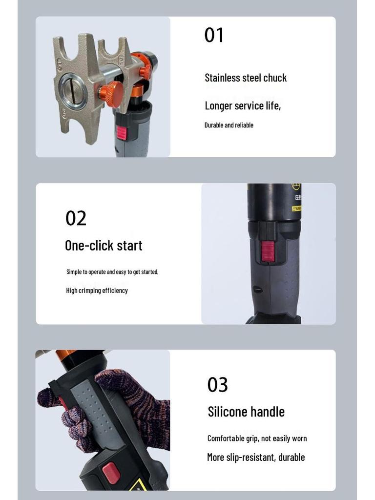Electric Hydraulic Crimper ES-1632 for PEX & Aluminum-Plastic Pipe