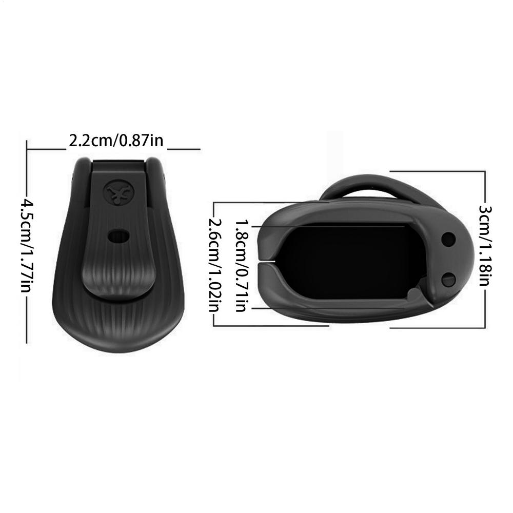 2pcs Anti-Slip Fishing Rod Holder Quick-Attach Fishing Rod Clips Holder Fishing Equipment Fish Rod Holder Grip чёрный