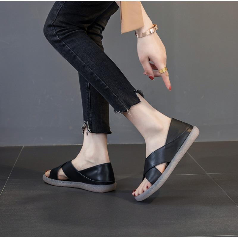 New Women's Shoes Flat Student Soft-soled Flip-flops