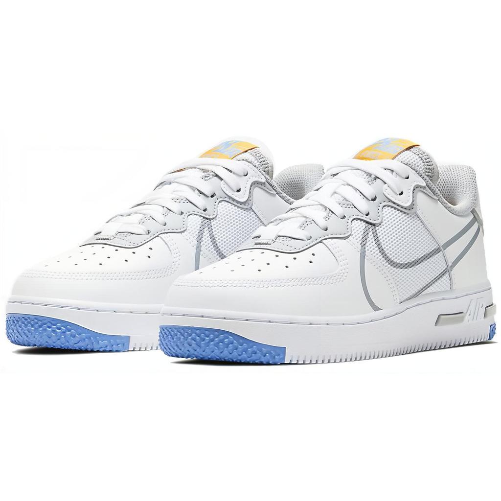 Nike Air Force 1 Low React SU Weiß Hellgrau GS CT5117-102