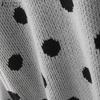 ZANZEA Womens Casual Crew Neck Polka Dots Knitted Pullovers Sweaters Jumpers