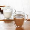 Cappuccino Latte Espresso with Handle Tea Cup Insulated Glass Cup Dinking Glasses Coffee Mug