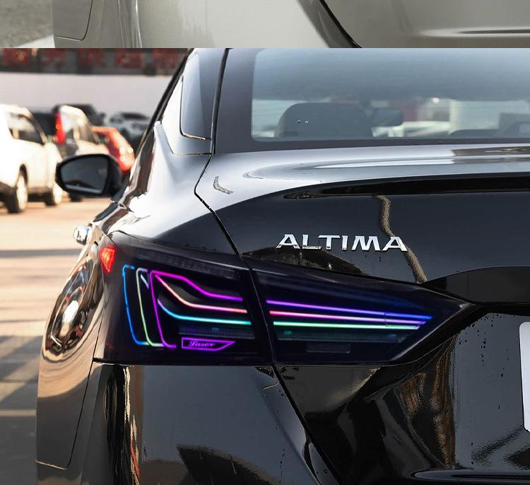 CSL RGB Daytime Running Lights & Sequential Turn Signals for 2019-2025 Nissan Altima Tail Lights