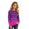 Kids' Halloween Printed Long Sleeve Round Neck T-Shirt