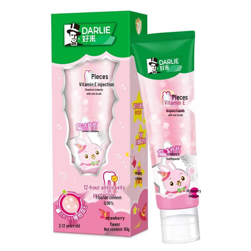 

Darlie Kids Magic Tabs Strawberry Toothpaste