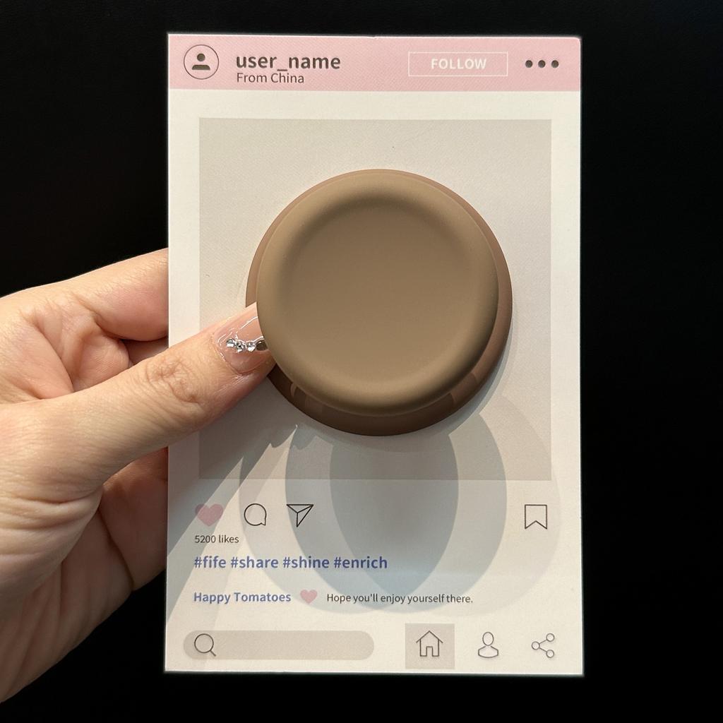 Candy Color Liquid Silicone Magnetic Phone Grip For Samsung Huawei Google Finger Bracket Holder