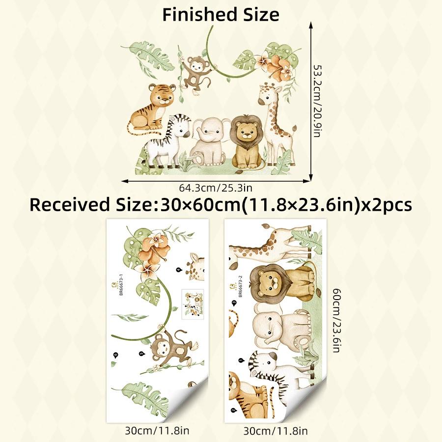 Cartoon Cute Rabbit Hot Air Balloon Clouds Large Wall Stickers for Kids Room Living Room Nursery Decoration Children Wall Decals